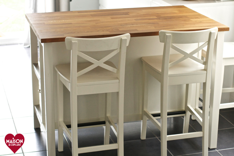 ikea kitchen island with bar stools