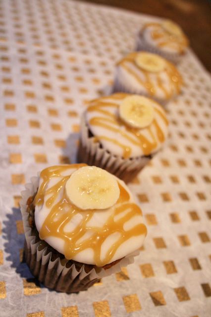 banoffee cupcakes recipe cream cheese icing