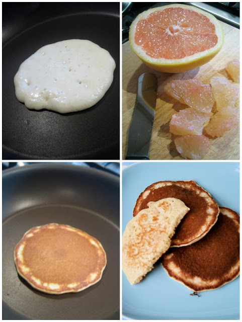 Scotch pancakes with pink grapefruit & whisky marmalade - Maison Cupcake