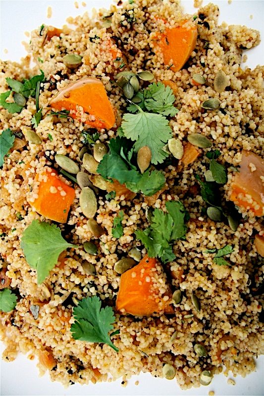 Ottolenghi cous cous recipe with dried apricots and butternut squash