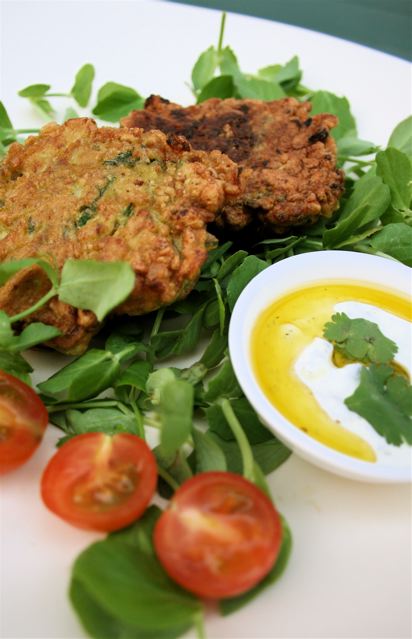 Ottolenghi cauliflower fritters