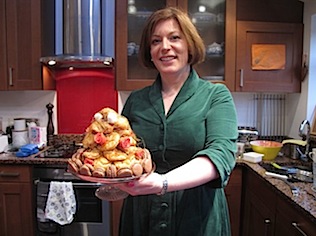 Making Croquembouche