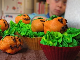 Pumpkin Patch Cupcakes