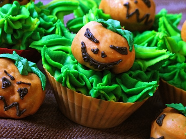 Pumpkin Patch Cupcakes