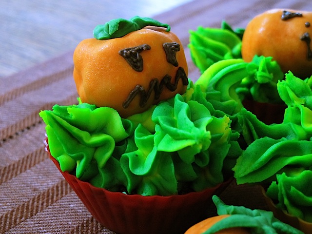 Pumpkin Patch Cupcakes
