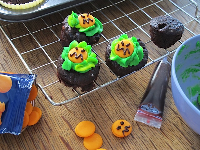 Pumpkin Patch Cupcakes