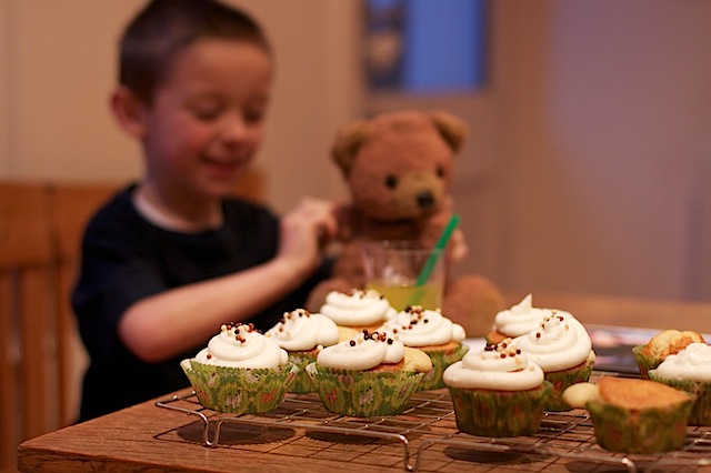 Results of Ready Made Cupcake Mix baking with children