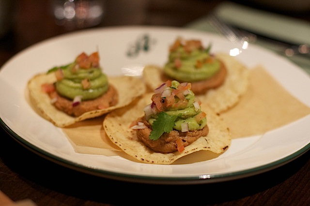 Westfield Allstar Lanes Refried Bean Avocado Tostadas