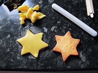 yellow-star-cookies