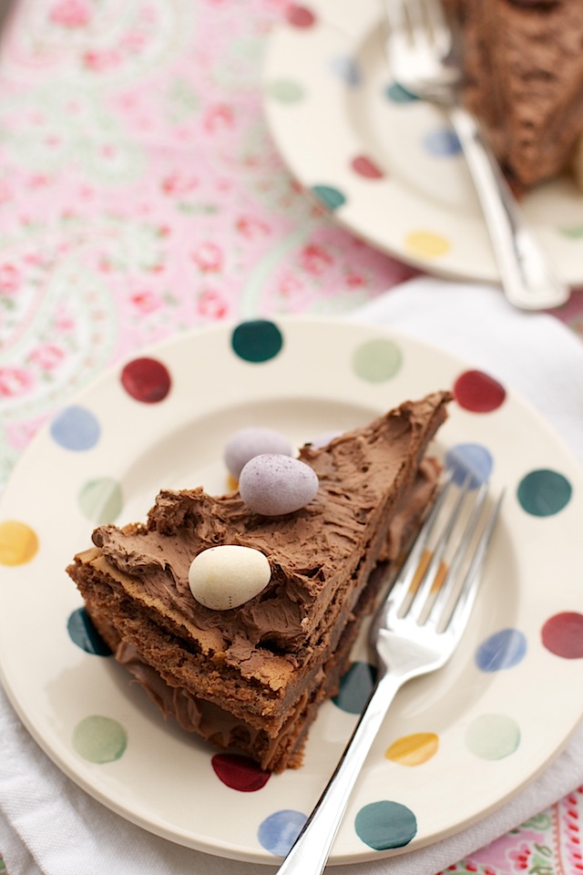 Easter feast flourless chocolate cake — A-deli