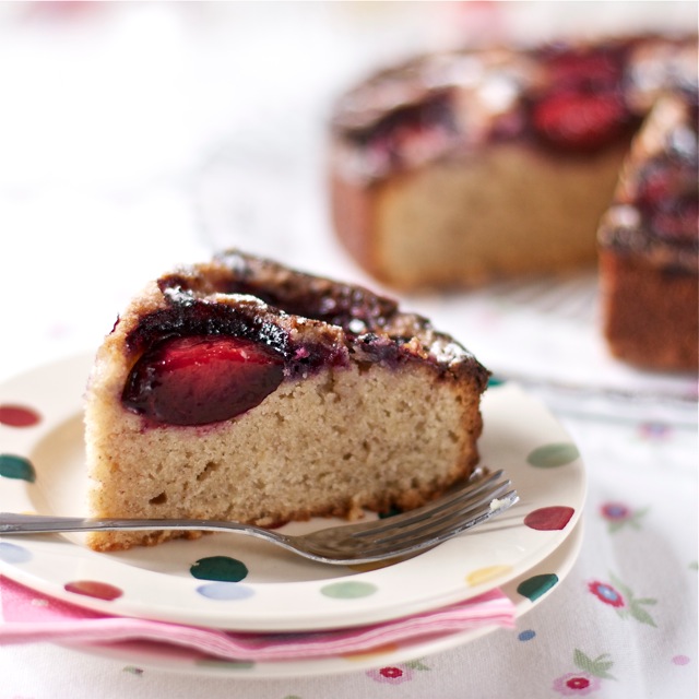 gluten free plum cake