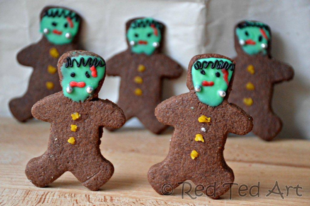 frankenstein cookies