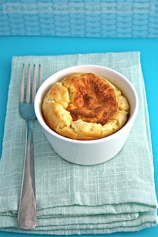 Goats cheese souffle - 16