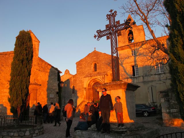 Sunset in Les Baux