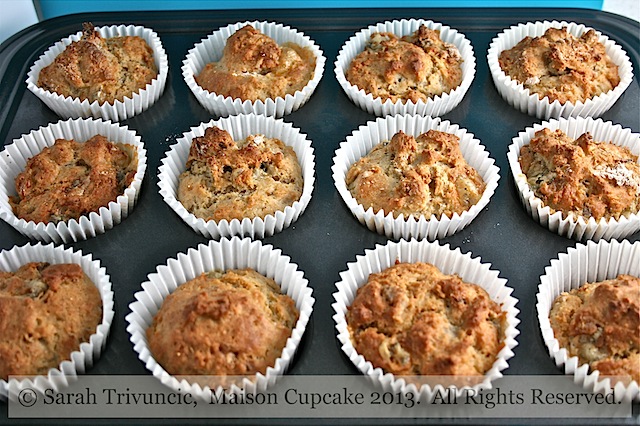 Stilton and walnut muffins - 3