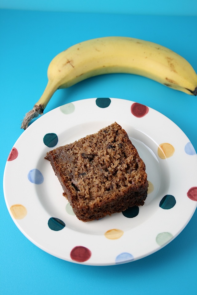 Leon hidden banana cake with Whitworths Baking Sugars