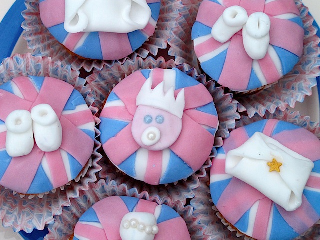 Royal Baby Cupcakes - 01