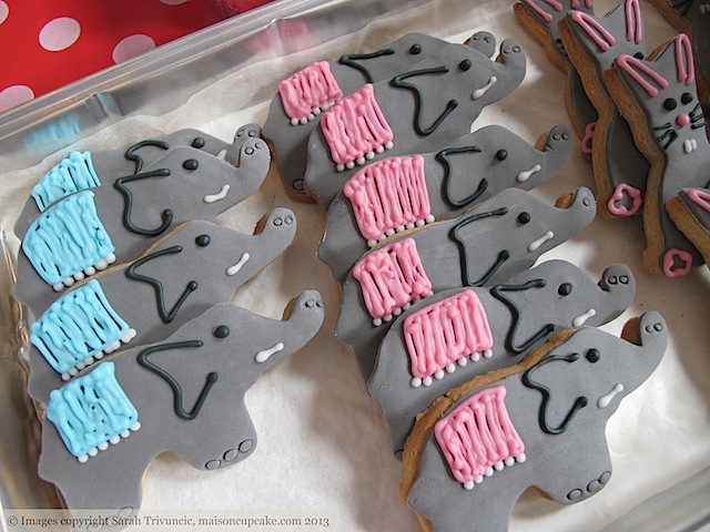 Elephant Cookies by Sarah Trivuncic Maison Cupcake - 04