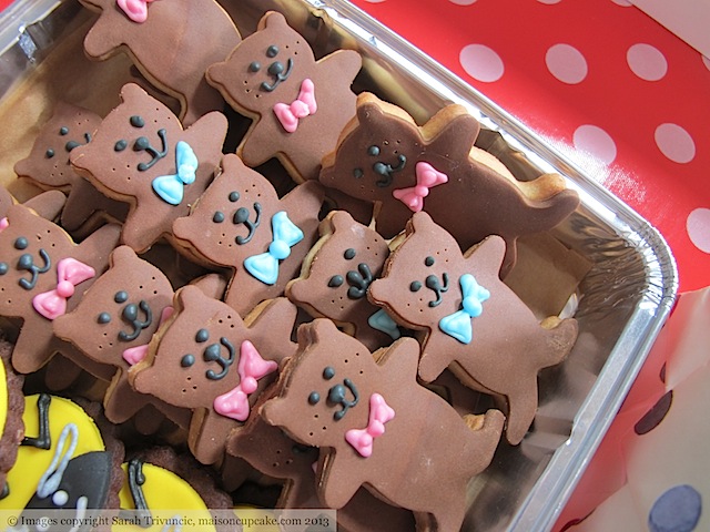 Teddy Bear Cookies by Sarah Trivuncic Maison Cupcake - 05