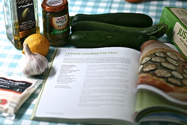 Courgette pesto tart - 03