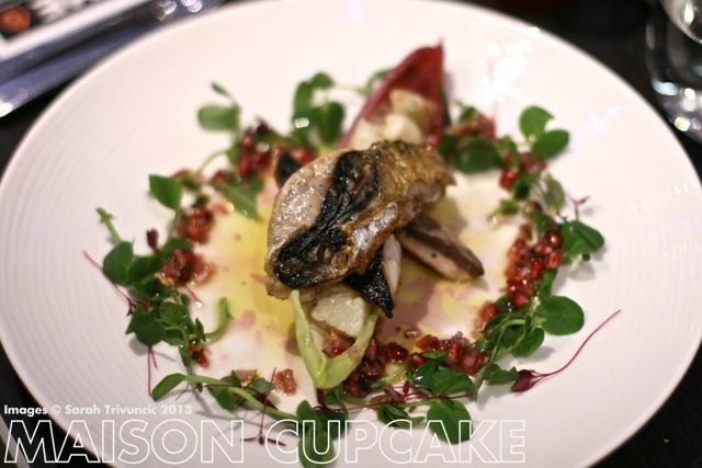 Brigade Restaurant Review #London chef mackerel salad