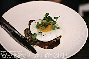 Brigade Restaurant Review #London egg starter dish