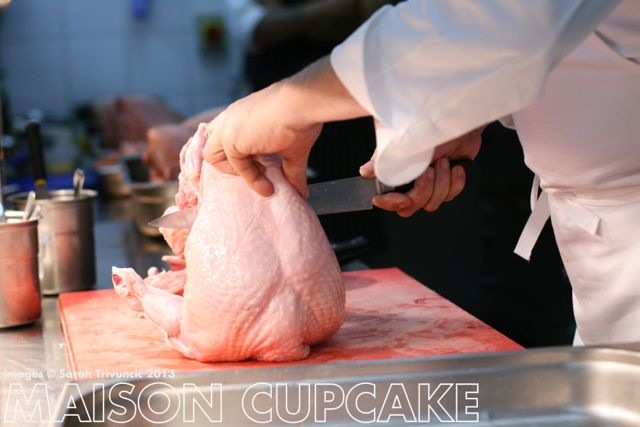 Marco Pierre White stuffs his turkey | MaisonCupcake.com See how chef Marco Pierre White prep his roast turkey at MaisonCupcake.com #thanksgiving #christmas  