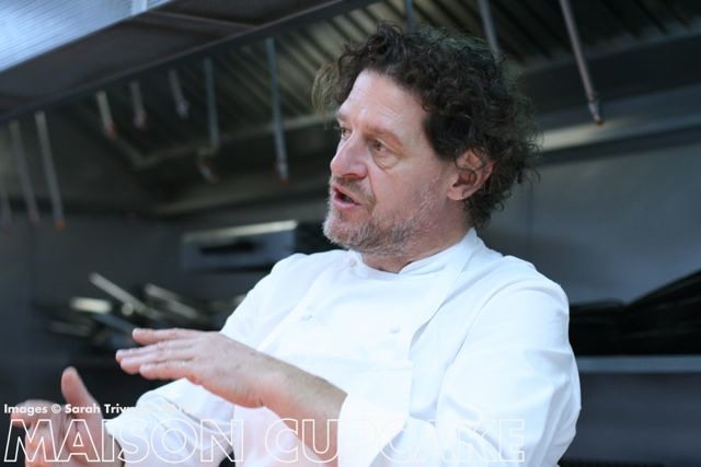 Marco Pierre White stuffs his turkey | MaisonCupcake.com See how chef Marco Pierre White prep his roast turkey at MaisonCupcake.com #thanksgiving #christmas  