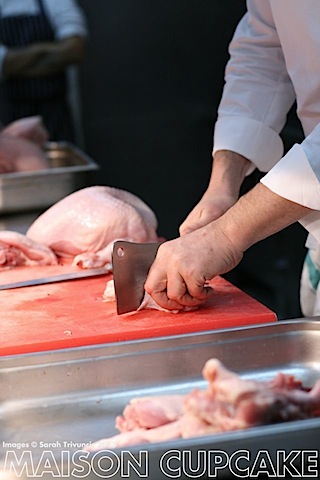 Marco Pierre White stuffs his turkey | MaisonCupcake.com See how chef Marco Pierre White prep his roast turkey at MaisonCupcake.com #thanksgiving #christmas  