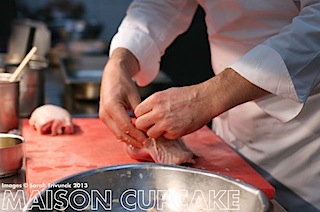 Marco Pierre White stuffs his turkey | MaisonCupcake.com See how chef Marco Pierre White prep his roast turkey at MaisonCupcake.com #thanksgiving #christmas  