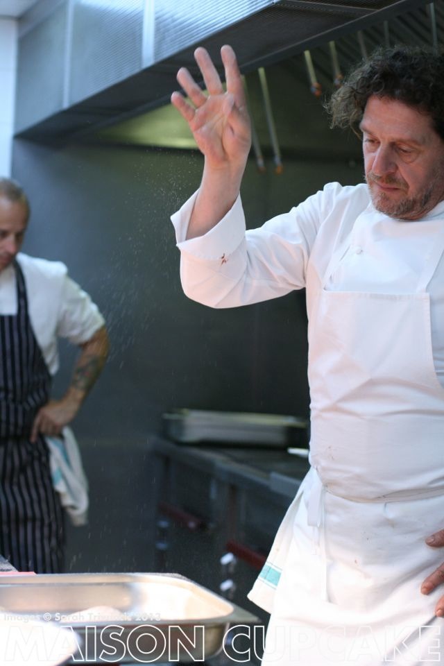 Marco Pierre White stuffs his turkey | MaisonCupcake.com See how chef Marco Pierre White prep his roast turkey at MaisonCupcake.com #thanksgiving #christmas  