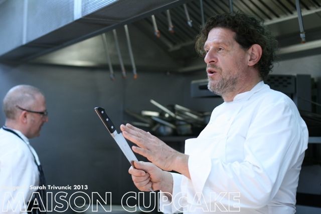 Marco Pierre White stuffs his turkey | MaisonCupcake.com See how chef Marco Pierre White prep his roast turkey at MaisonCupcake.com #thanksgiving #christmas  