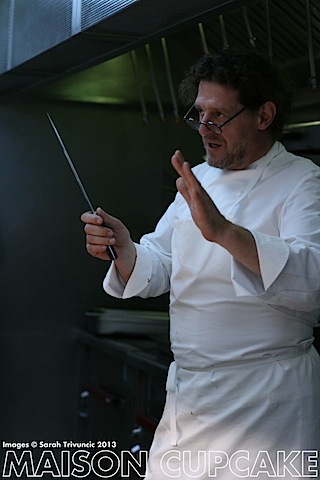 Marco Pierre White stuffs his turkey | MaisonCupcake.com See how chef Marco Pierre White prep his roast turkey at MaisonCupcake.com #thanksgiving #christmas  