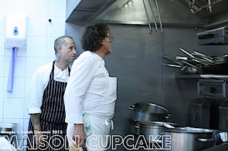 Marco Pierre White stuffs his turkey | MaisonCupcake.com See how chef Marco Pierre White prep his roast turkey at MaisonCupcake.com #thanksgiving #christmas  