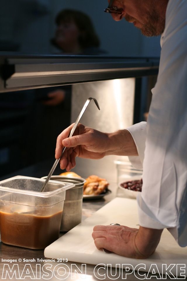 Marco Pierre White stuffs his turkey | MaisonCupcake.com See how chef Marco Pierre White prep his roast turkey at MaisonCupcake.com #thanksgiving #christmas  