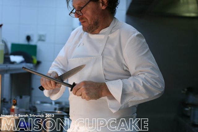 Marco Pierre White stuffs his turkey | MaisonCupcake.com See how chef Marco Pierre White prep his roast turkey at MaisonCupcake.com #thanksgiving #christmas  