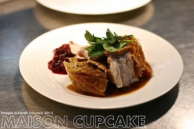 Marco Pierre White stuffs his turkey | MaisonCupcake.com See how chef Marco Pierre White prep his roast turkey at MaisonCupcake.com #thanksgiving #christmas  