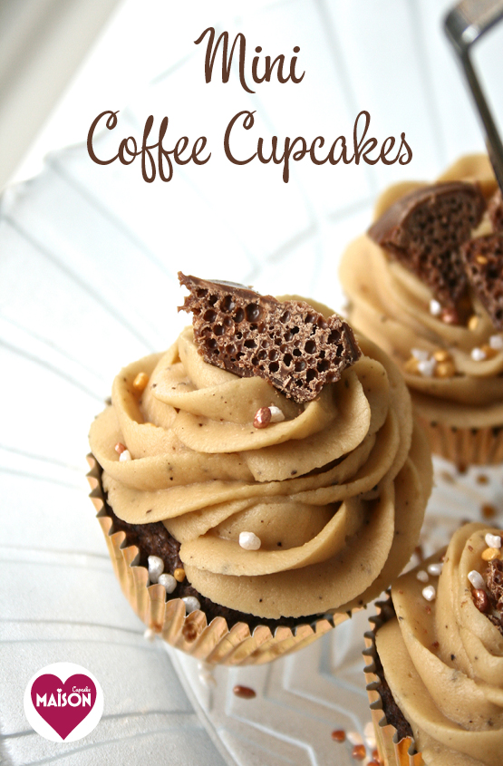 Mini coffee cupcakes with Aero