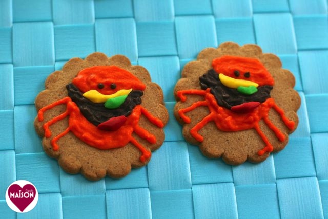 Character Cookies: Cloudy with chance of Meatballs 2 #sugarcraft #craft #kids