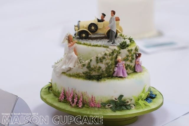 Sugarcraft Showcase: Miniature cakes at Squires Kitchen Exhibitition