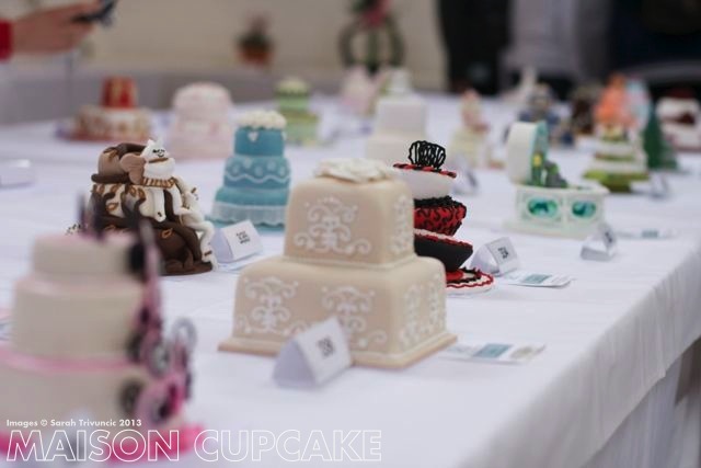  Sugarcraft Showcase: Miniature cakes at Squires Kitchen Exhibitition