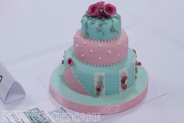 Sugarcraft Showcase: Miniature cakes at Squires Kitchen Exhibitition