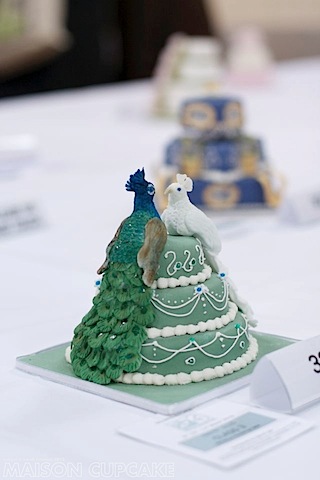 Sugarcraft Showcase: Miniature cakes at Squires Kitchen Exhibitition