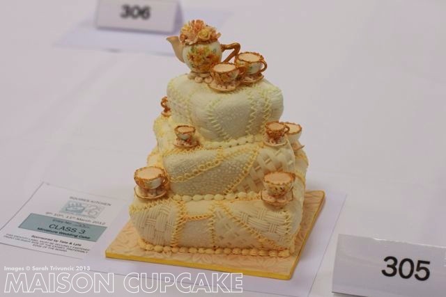 Sugarcraft Showcase: Miniature cakes at Squires Kitchen Exhibitition