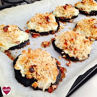 Garlic Breaded Mushrooms