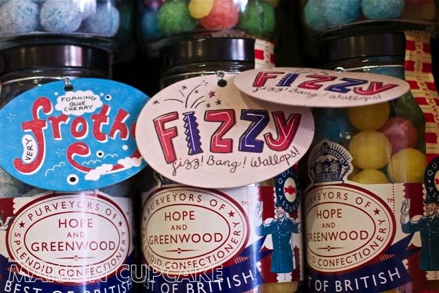 Hope and Greenwood vintage retro sweet shop London