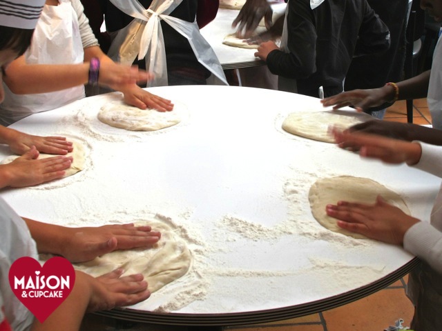 Pizza Express kids pizza decorating party review at MaisonCupcake.com 