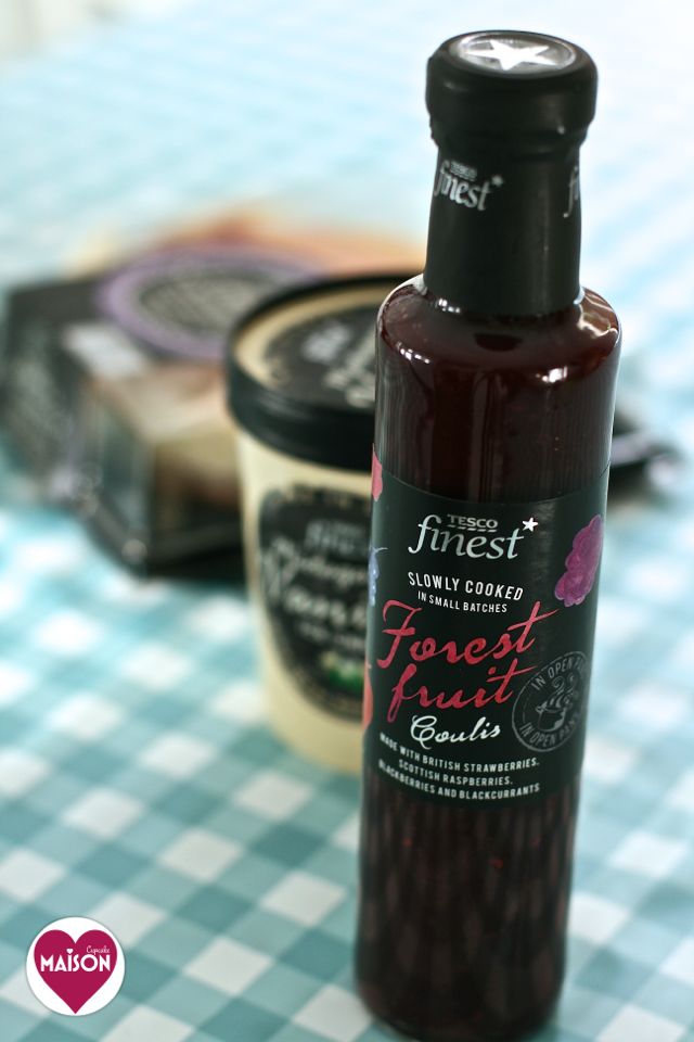 Tesco finest forest fruit coulis #shop #cbias #ad