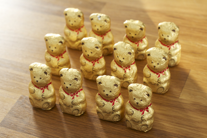 Lindt Christmas bears