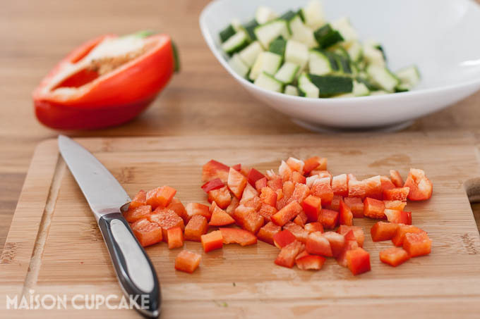 Family filling ham vegetable pasta bake - 04